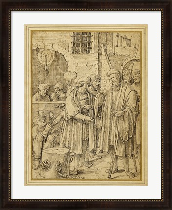 Framed Seven Acts of Mercy: Ransoming Prisoners Print