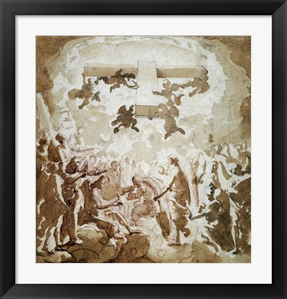 Framed Triumph of the Cross Print