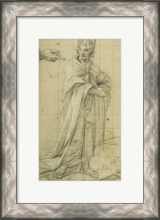 Framed Midas, King of Phrygia Print