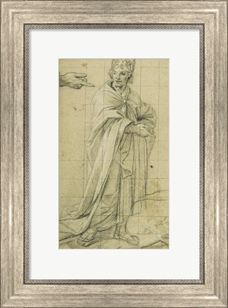 Framed Midas, King of Phrygia Print