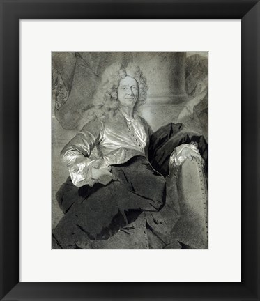 Framed Portrait of a Man Print