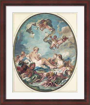 Framed Birth and Triumph of Venus Print