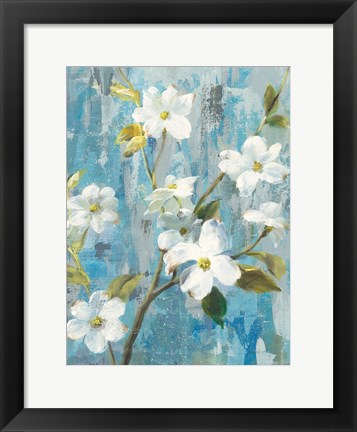 Framed Graceful Magnolia I Print