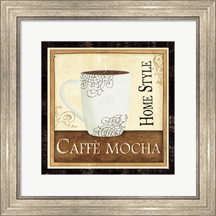 Framed Coffee and Cream IV Print