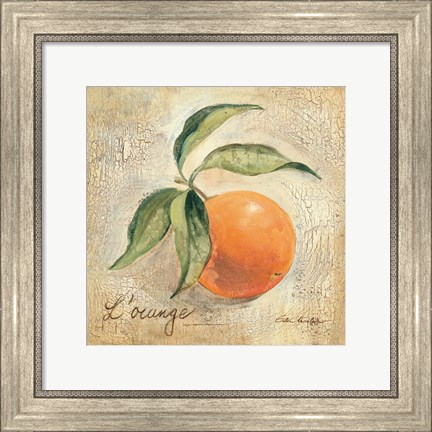 Framed L&#39;Orange Print