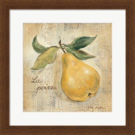 Framed La Poire Print