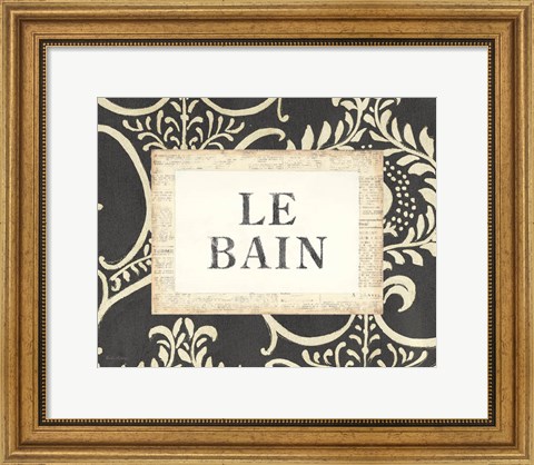 Framed Le Bain Print