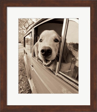 Framed Are we there Yet? Print