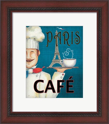 Framed Worlds Best Chef II Print