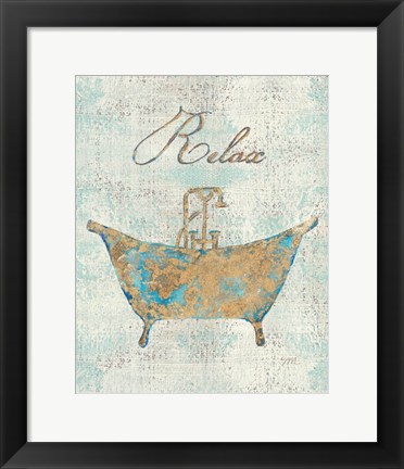 Framed Relax Print