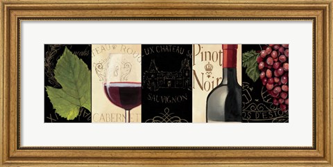 Framed Chateau Nouveau Panel I Print