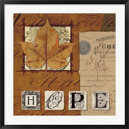 Framed Natures Journal - Hope Print