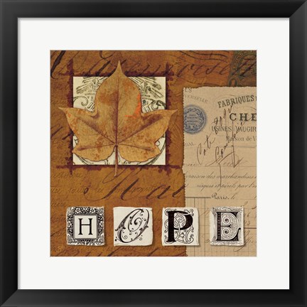 Framed Natures Journal - Hope Print