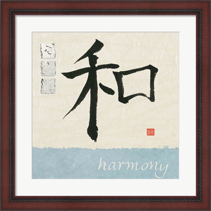 Framed Harmony Print