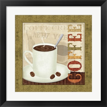 Framed Coffee Cup III Print