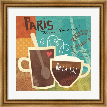 Framed Cup-les I Print
