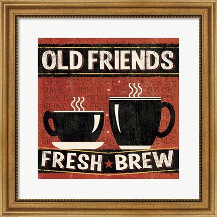 Framed Coffee Roasters IV Print