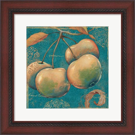 Framed Lovely Fruits III Print