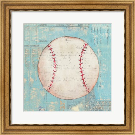 Framed Play Ball I Print