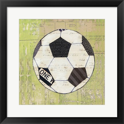 Framed Play Ball III Print