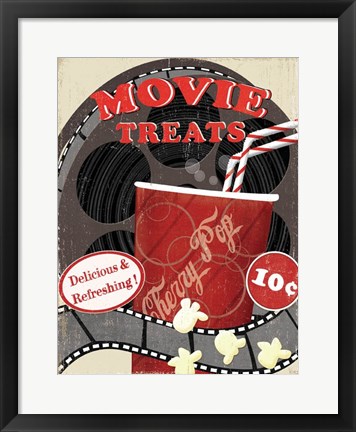 Framed At the Movies II Print
