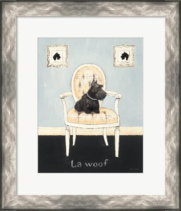 Framed La Woof Print