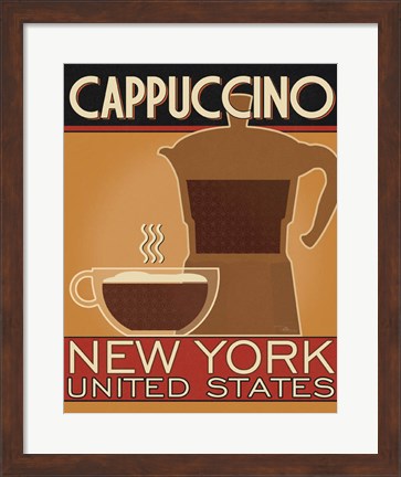 Framed Deco Coffee IV Print