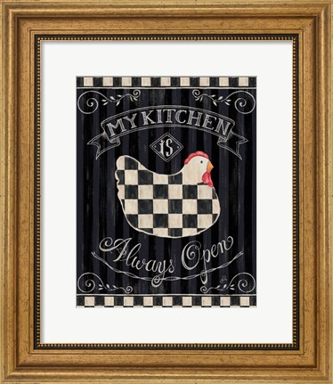 Framed Casual Country I Print