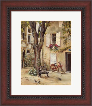 Framed Provence Village I Print