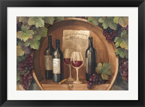 Framed At the Winery Print