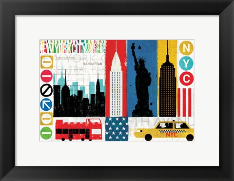 Framed New York City Experience Print