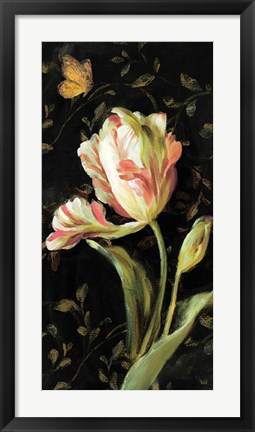 Framed Jardin Paris Florals II Print