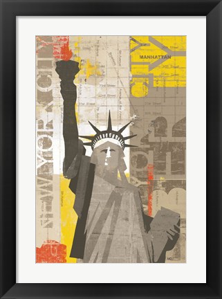 Framed Liberty Print