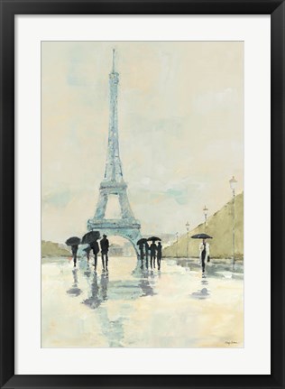 Framed April in Paris Print