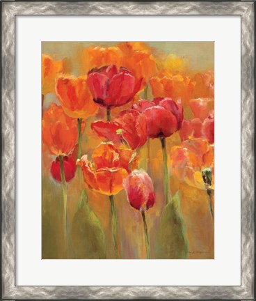 Framed Tulips in the Midst I Print