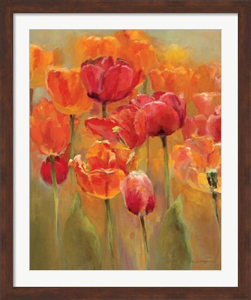 Framed Tulips in the Midst I Print