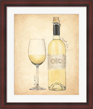 Framed Grand Cru Blanc Print