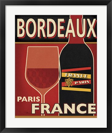 Framed Bordeaux Print