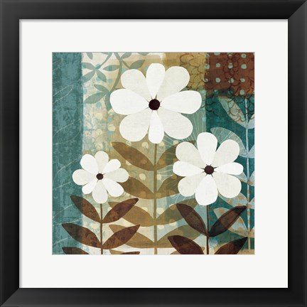 Framed Floral Dream II Wag Print