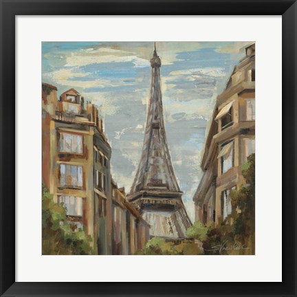 Framed Moment in Paris I Print