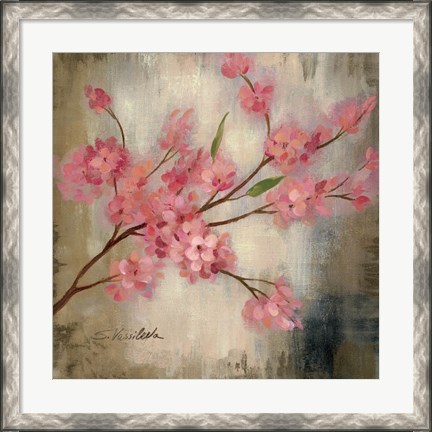 Framed Cherry Blossom I Print