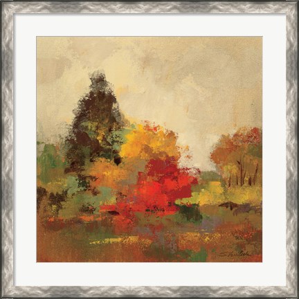 Framed Fall Forest I Print