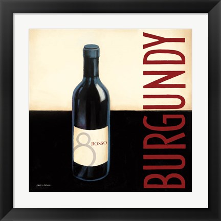 Framed Vin Moderne II Print