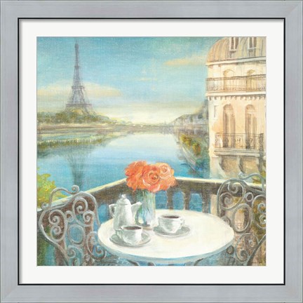 Framed Morning on the Seine Print