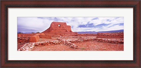Framed Ruins of the Mission, Pecos National Historical Park, Pecos, New Mexico, USA Print