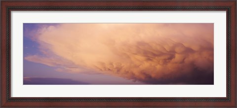 Framed Storm Clouds Print