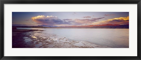 Framed Sunset over Lake Mead, Nevada, USA Print