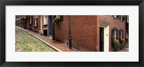 Framed Beacon Hill, Boston Massachusetts Print