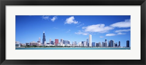 Framed Skyline, Chicago, Illinois, USA Print