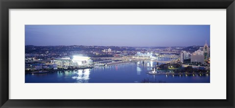 Framed Heinz Stadium, Pittsburgh PA Print